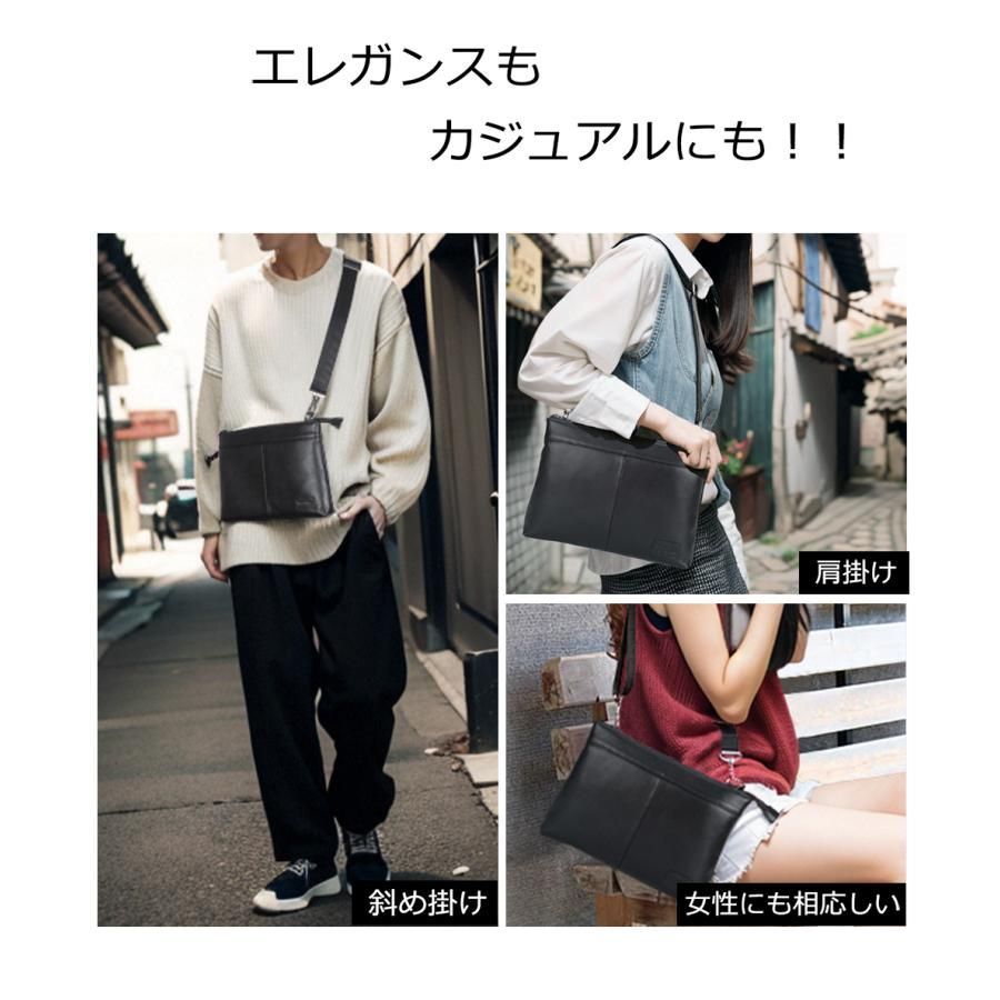 iPad対応 サコッシュ メンズ 本革 ショルダーバッグ 斜め掛け iPad対応 サコッシュ メンズ 本革 ショルダーバッグ 斜め掛け
