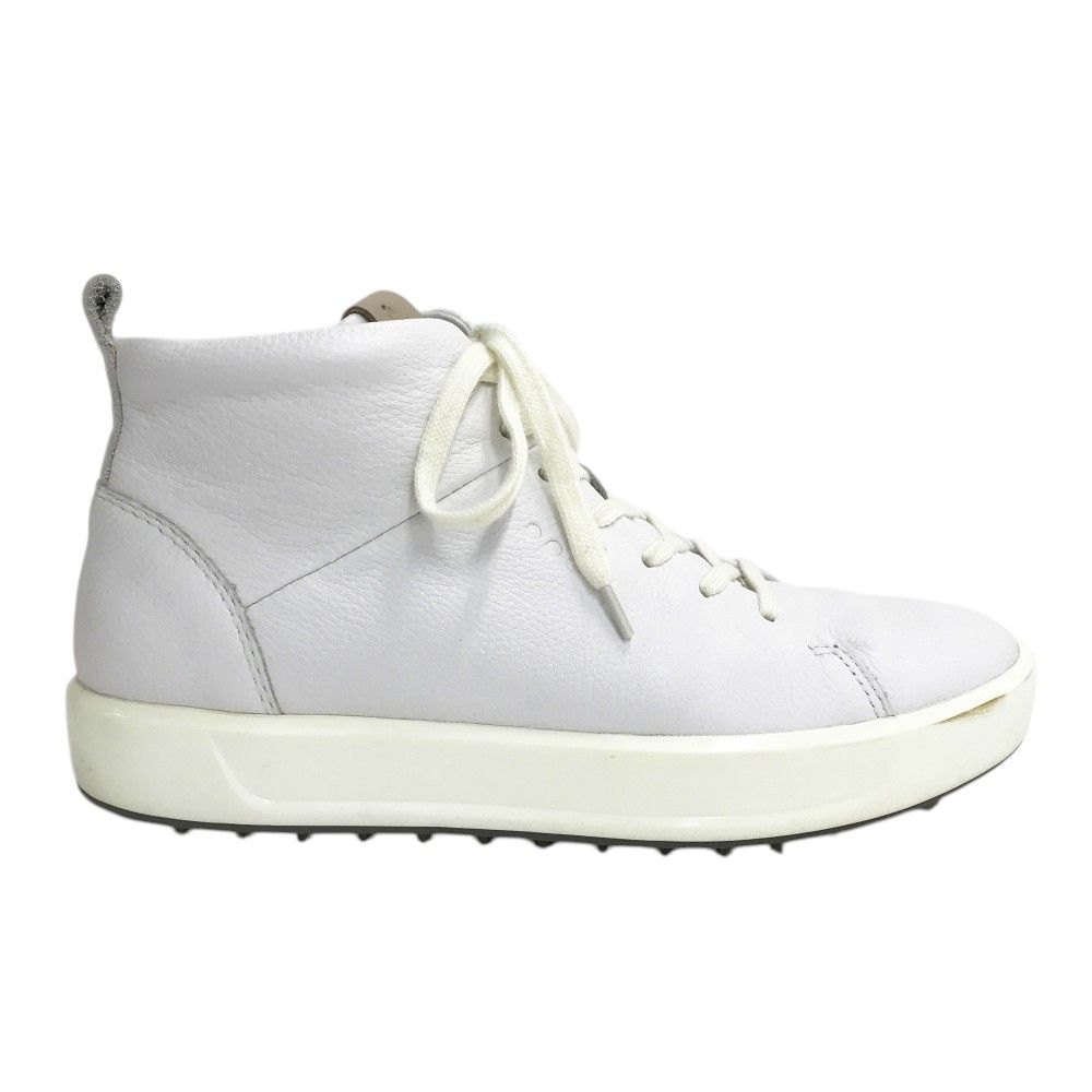 ecco エコー 101113-01007 SOFT スパイクレス ゴルフシューズ ハイカット ホワイト系 EU 39 240101547547 ゴルフウェア レディース ストスト WHITEMONARCHHOTEL_COM