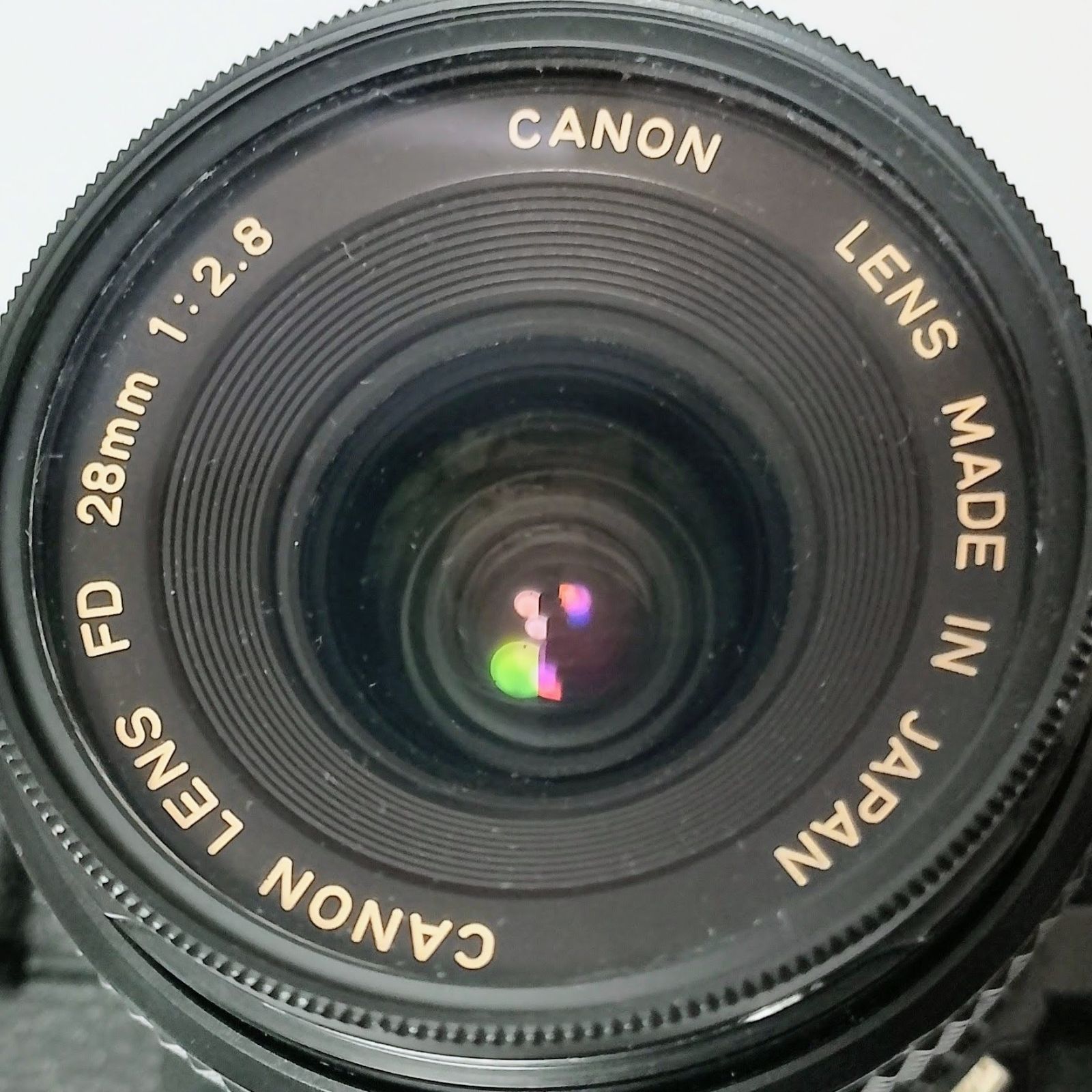 Canon AE-1 フィルム一眼レフカメラ + レンズ 28mm F1:2.8