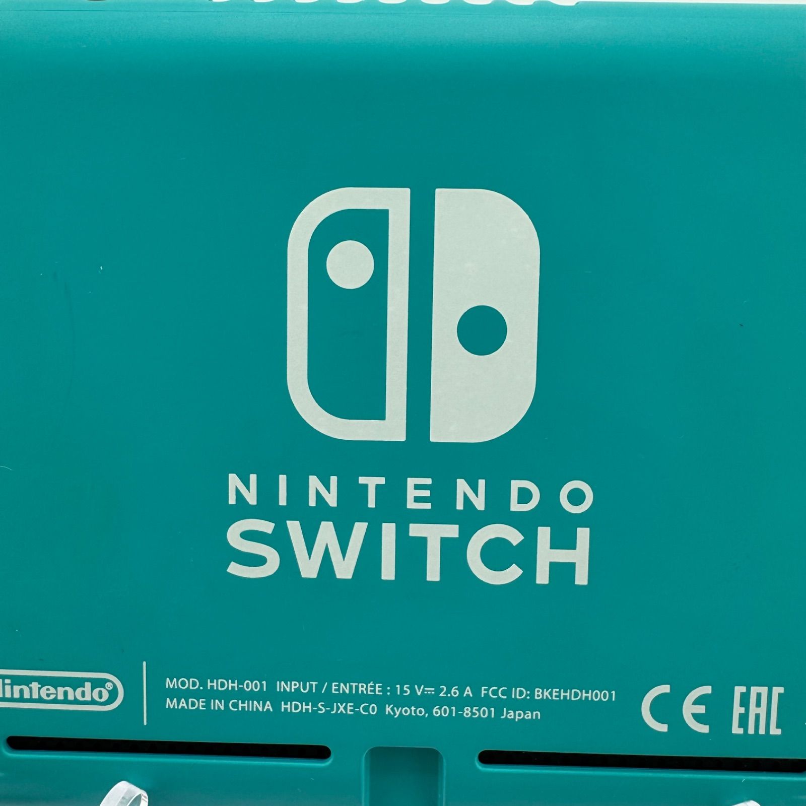 美品 Nintendo Switch Lite ターコイズ 本体 SD64GB ケース付属