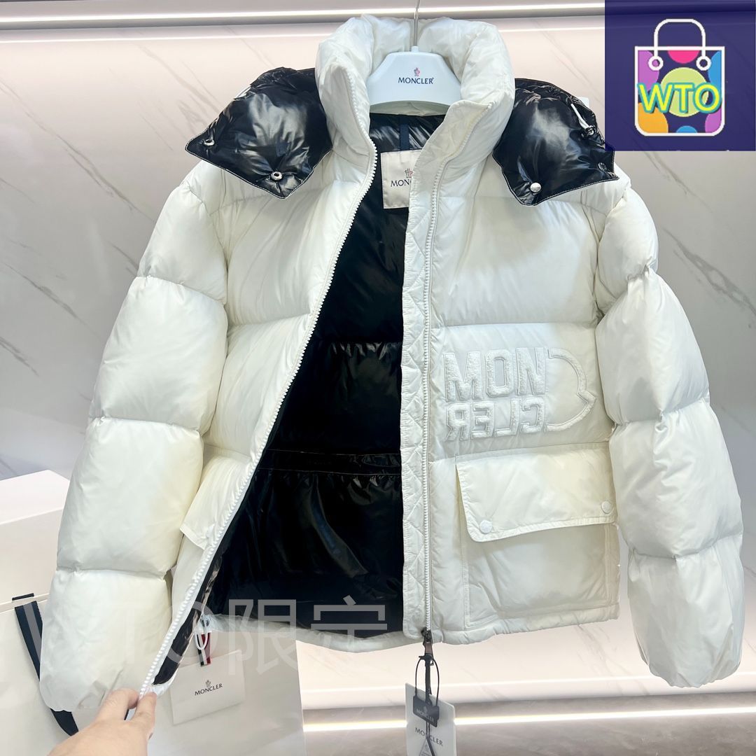 Abbaye白い短いダウンジャケット｜ ｜