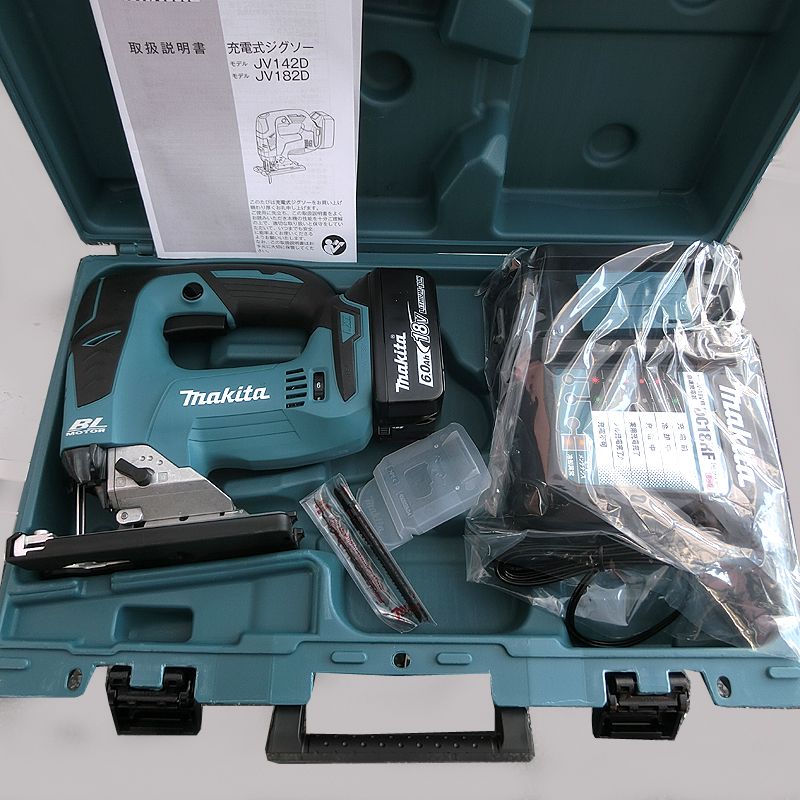 マキタ 切断工具 充電式ジグソー JV182DRG 6.0Ah フルセット