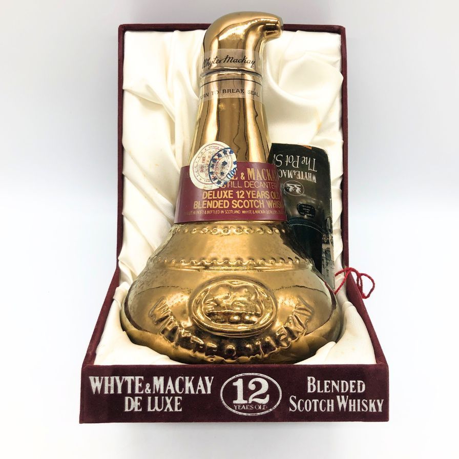 ホワイト&マッカイ12年 デラックス ポットスティル 1000ml【L2】 ホワイト&マッカイ12年 デラックス ポットスティル 1000ml【L2