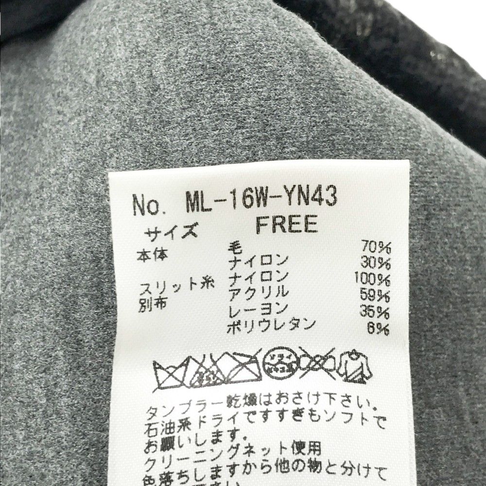 種類・カラー豊富！ MARK-LONA マークアンドロナ ニット ネックウォーマー ロゴ総柄 グレー系 240101524979 ゴルフウェア ストスト