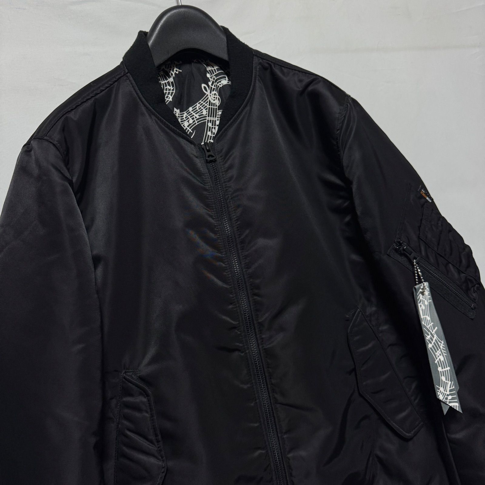 01ssNumbernine MA-1ブルゾンナンバーナイン　本人期 希少【number (n)ine studious ナンバーナイン ストゥディオス 【商品