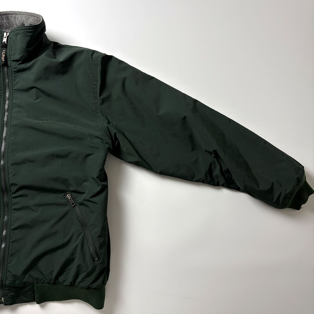 L.L.Bean エルエルビーン ウォームアップジャケット M 深緑 ダーク