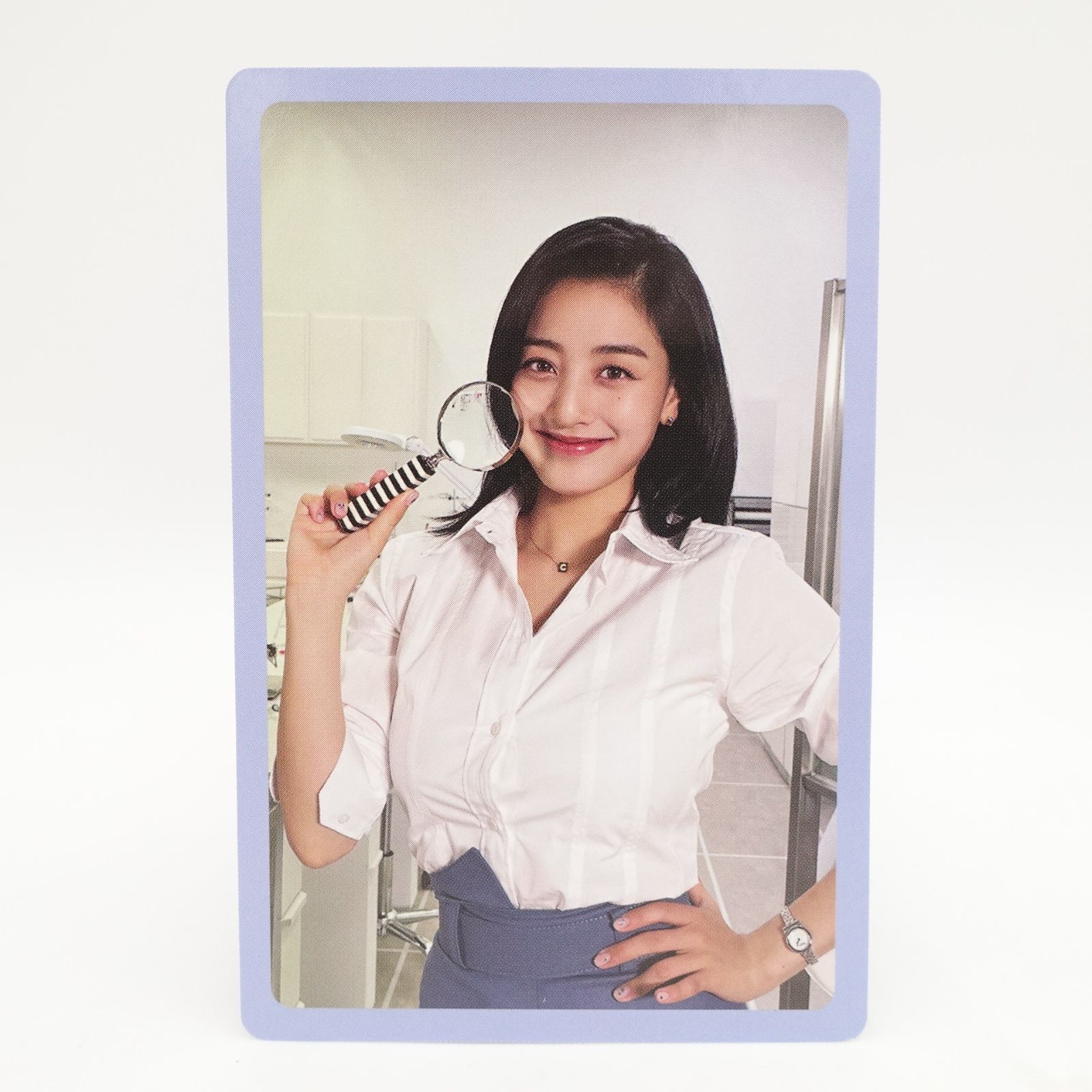 TWICE ジヒョ formula of love トレカ フォト ID カード JIHYO