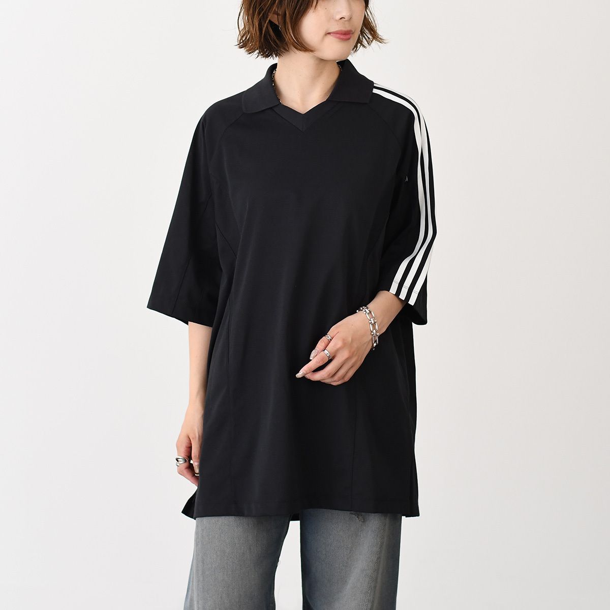 Y-3 ワイスリー Tシャツ トップス SS CTLN TEE JN4877 レディース ユニ 