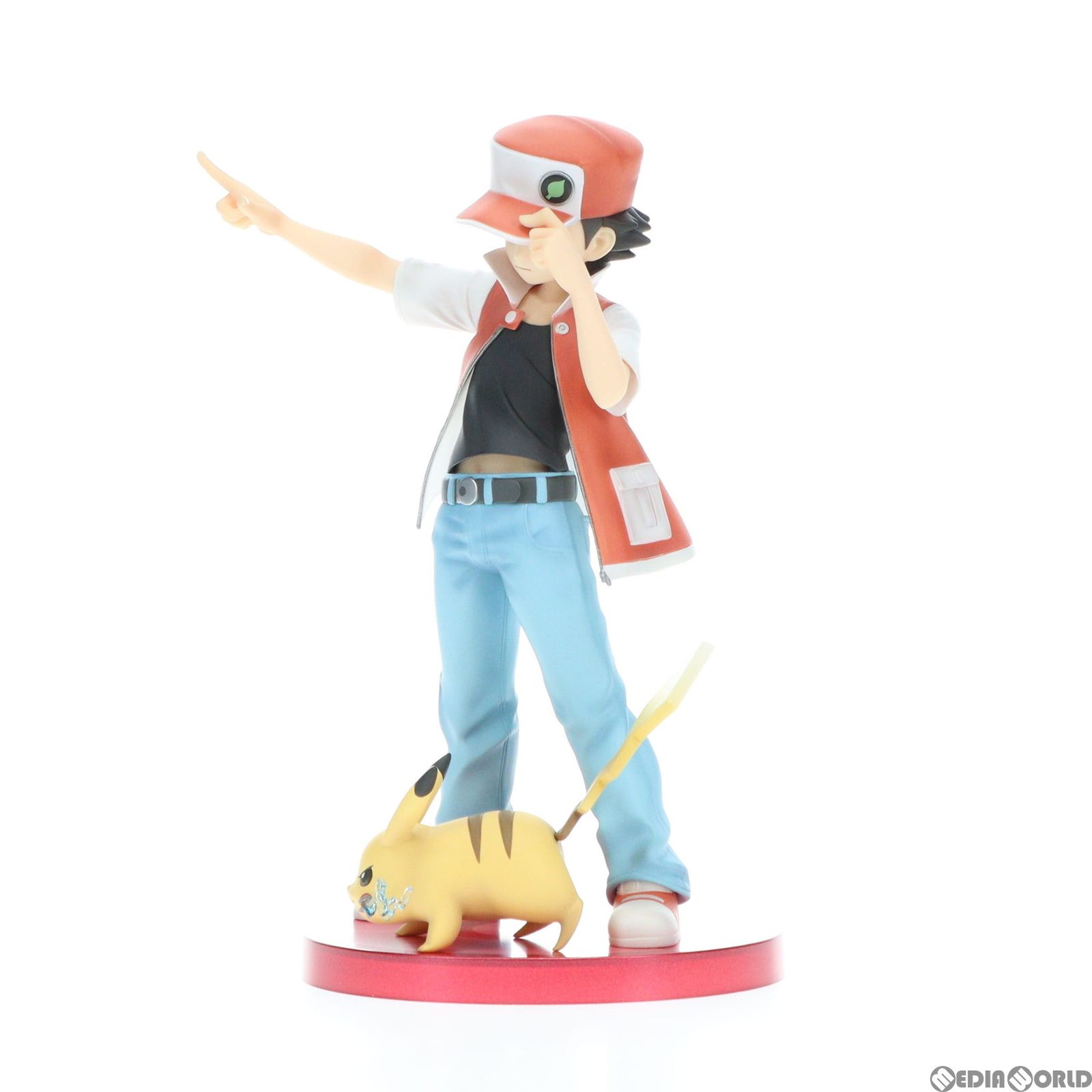 コトブキヤショップ購入特典付属 ARTFX J レッド with ピカチュウ ポケットモンスター 1/8 完成品 フィギュア(PP656) コトブキヤ  - メルカリ