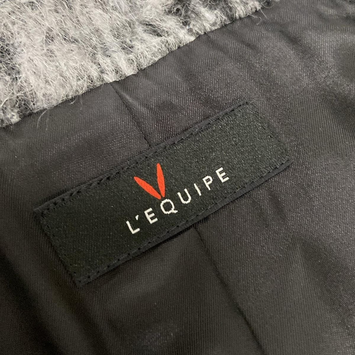 美品　LEQUIPE YOSHIE INABA レキップ　ファー付きコート L'EQUIPE レキップ ヨシエイナバ フェイクムートンコート - メルカリ