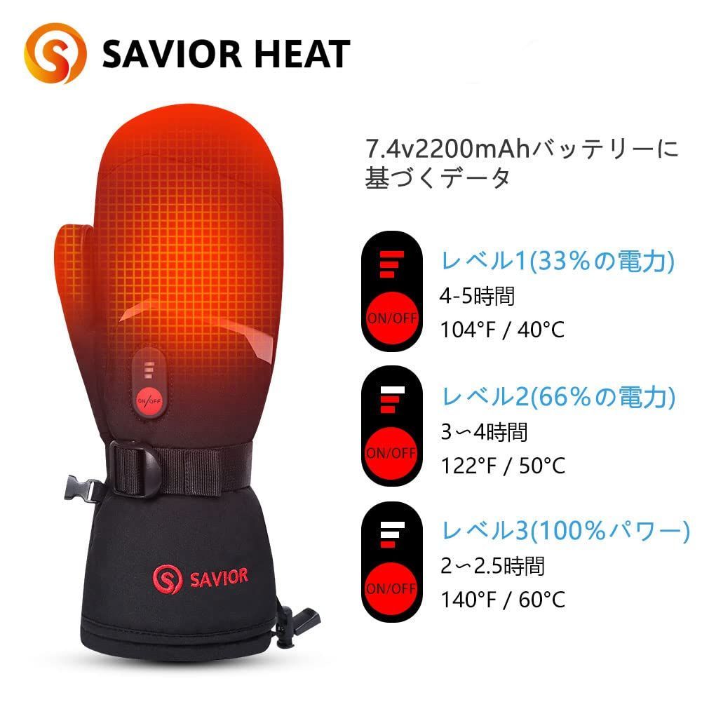 バイク用 電熱グローブ