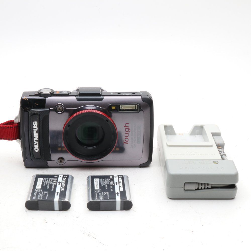 OLYMPUS デジタルカメラ TG-1 シルバー 12m防水 2m耐落下衝撃 -10℃耐低温 耐荷重100kg 1200万画素