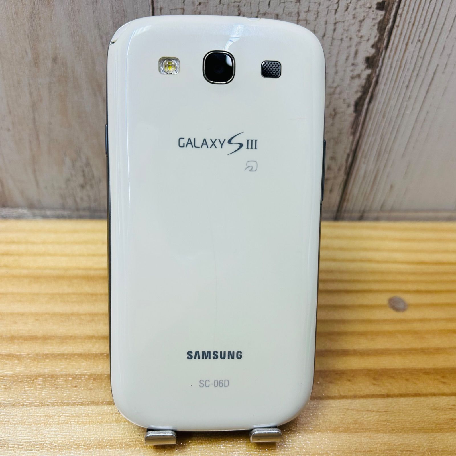 中古品 美品】docomo Samsung GALAXY S III α SC-06D ホワイト 利用 