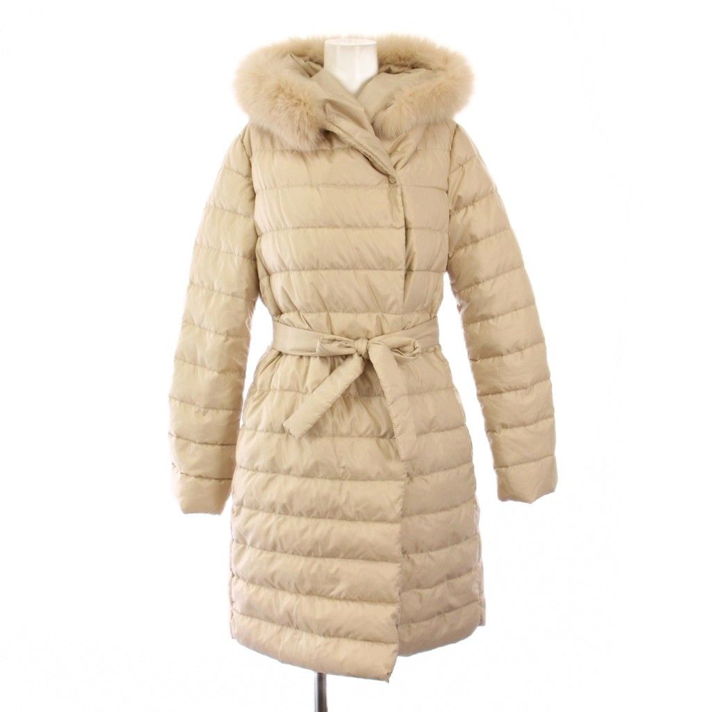 MaxMara ダウンジャケット ファー付き MaxMara ダウンコート 