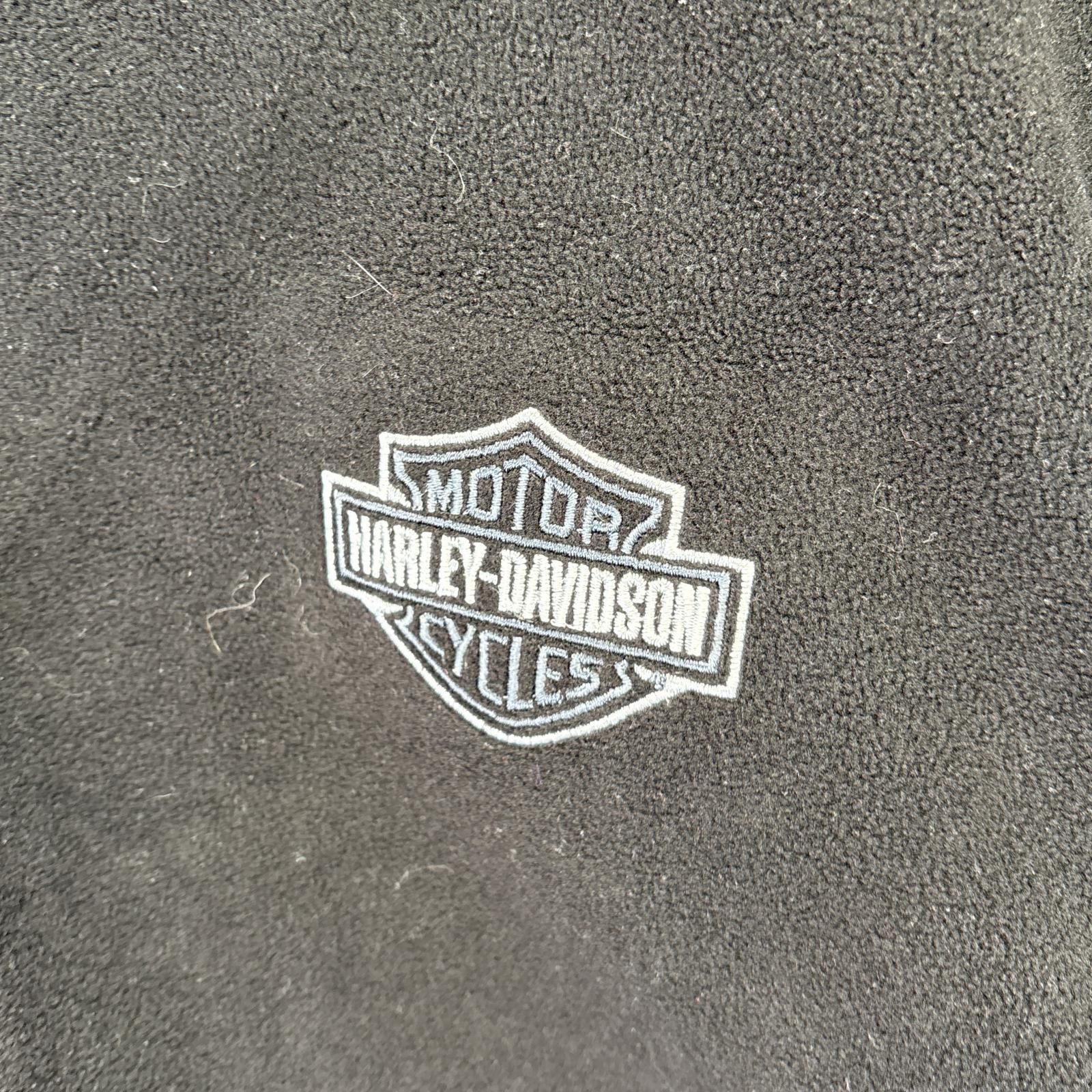 Harley-Davidson ハーレーダビッドソン　フリース　ジャケット　XL 古着 ハーレーダビッドソン HARLEY DAVIDSON フリースジャケット