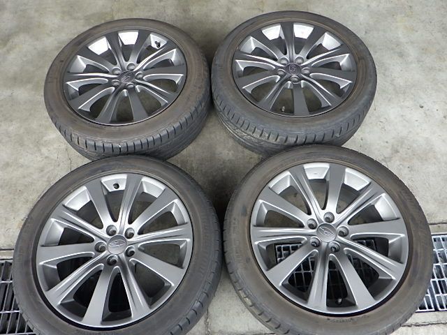 227-64　スバル純正　アルミホイール＆ラジアルタイヤ　215/50R17　2020年　4本セット