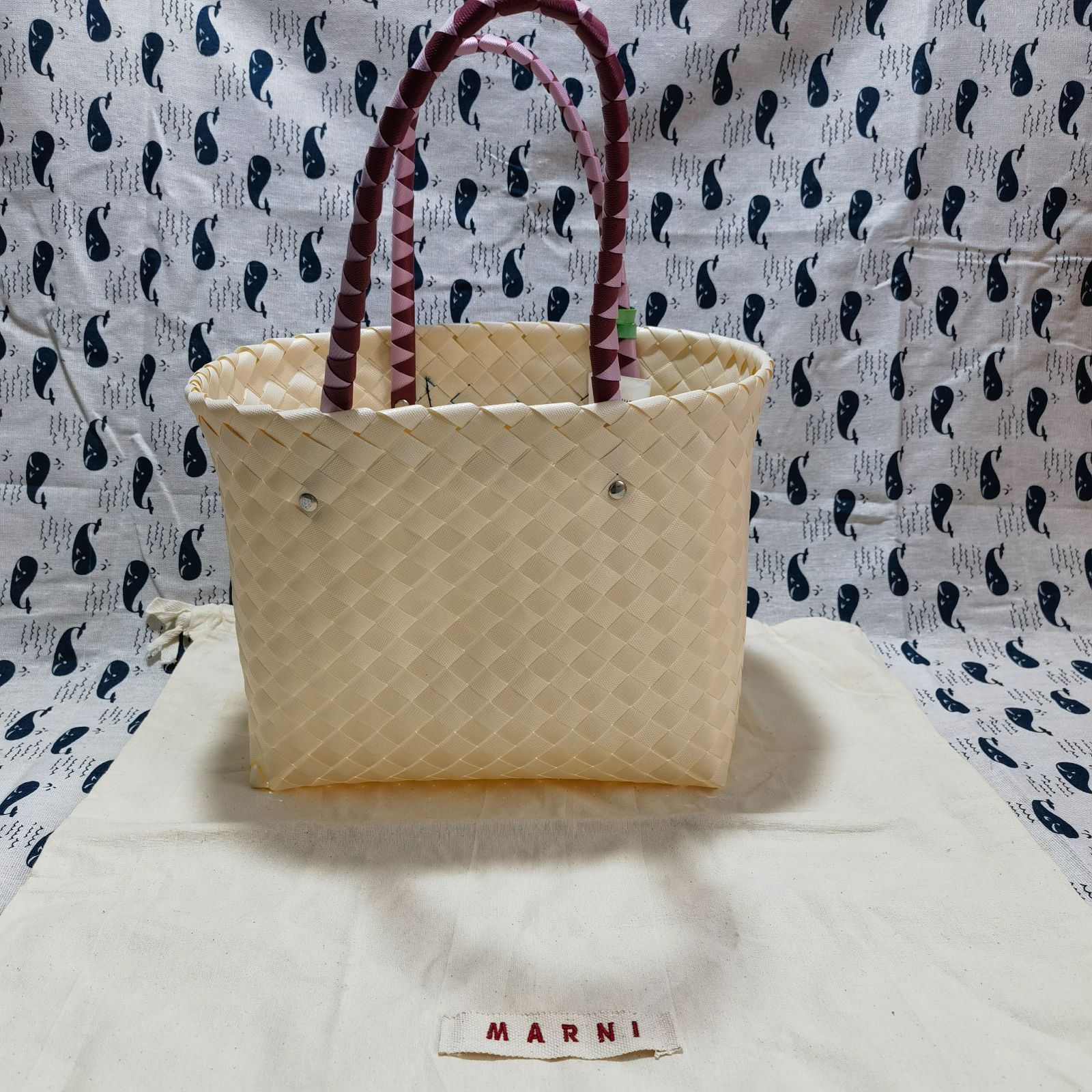 marni マルニフラワーマーケット カゴバック - かごバッグ