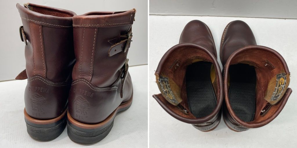01w-2953 チペワ Chippewa ショートエンジニアブーツ サイズ7.5E 01w-2953 チペワ Chippewa ショートエンジニアブーツ サイズ7.5E