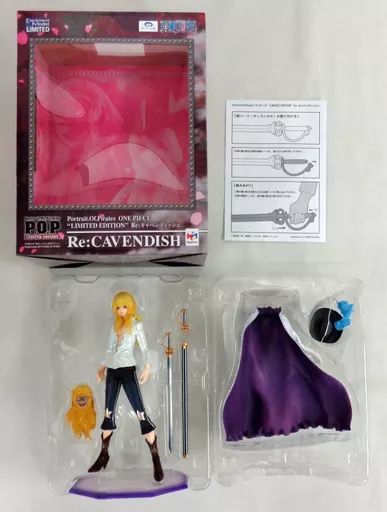 中古】フィギュア Re：白馬のキャベンディッシュ 「ワンピース