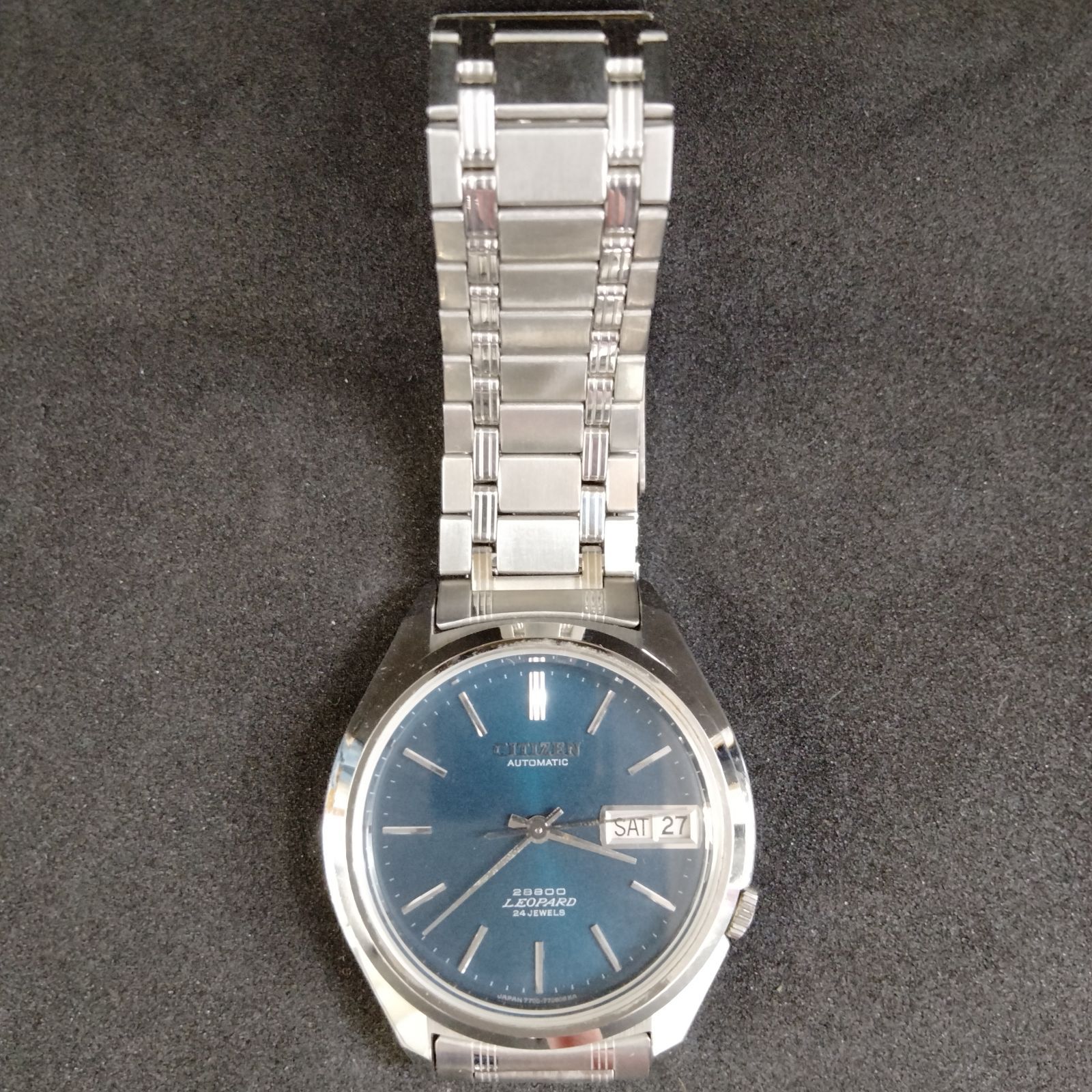 最終値下げ！激レア！デッドストック CITIZEN レオパール 28800 ダーク 