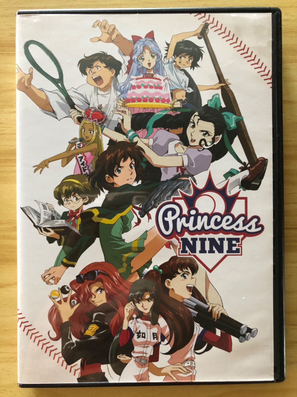 KADOKAWA かりん DVD全12巻セット　増血パック　初回限定　全巻未開封 中古][DVD] プリンセスナイン 如月女子高野球部 全26話BOXセット