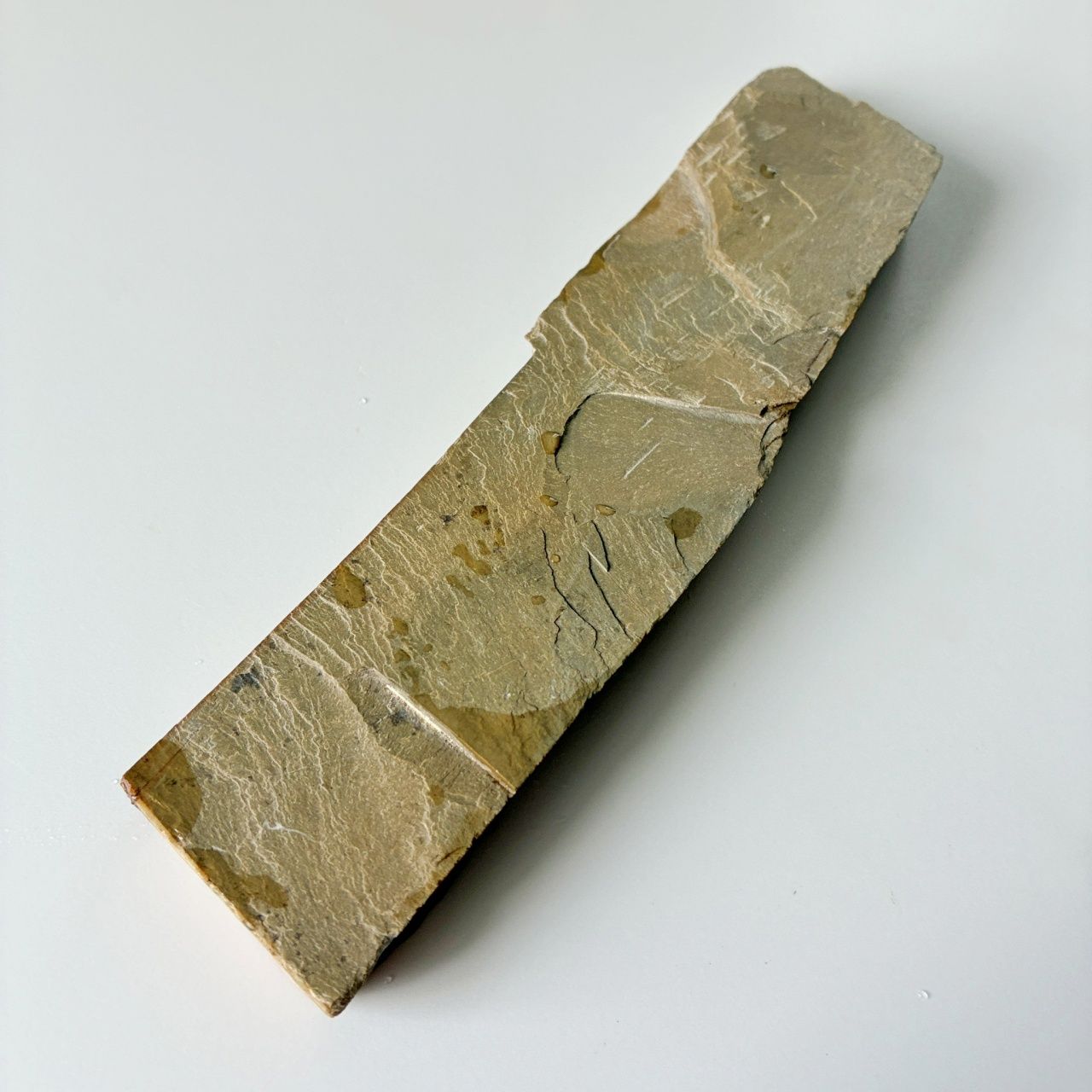 天然砥石 尾崎 巣板 中古 天然砥石 京都産 菖蒲谷尾崎 天井巣板 蓮華