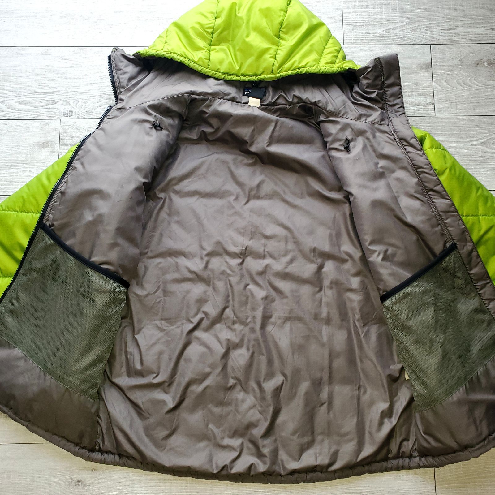 Patagoniaパタゴニア□美品 02年 DAS parka ゲッコーグリーン S