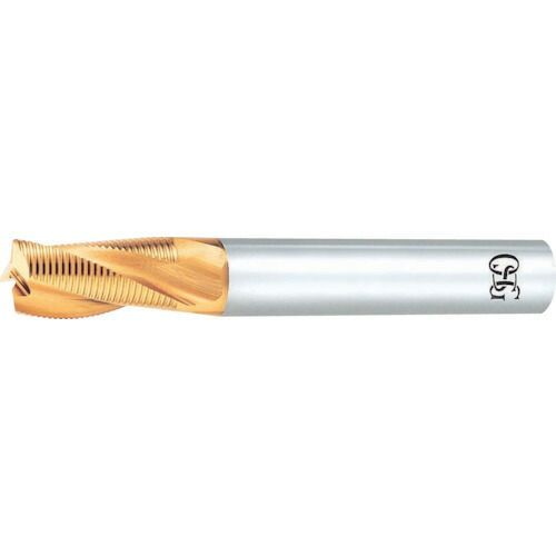 ＯＳＧ ＴｉＮコートラフィングロングシャンク ショート ファインピッチ ４刃 刃径３０ｍｍ 刃長４５ｍｍ 全長１６０ｍｍ ７１３８０