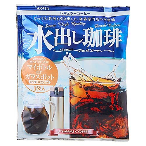 澤井珈琲 コーヒー 専門店 アイスコーヒー コールドブリュー 水出し珈琲 15g 個包装 60袋 セット [60袋]