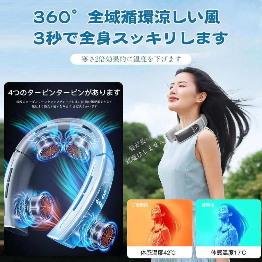 首掛け扇風機