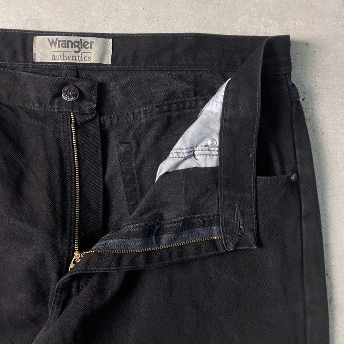 Wrangler authentics ラングラー ブラック デニムパンツ メンズ W36 