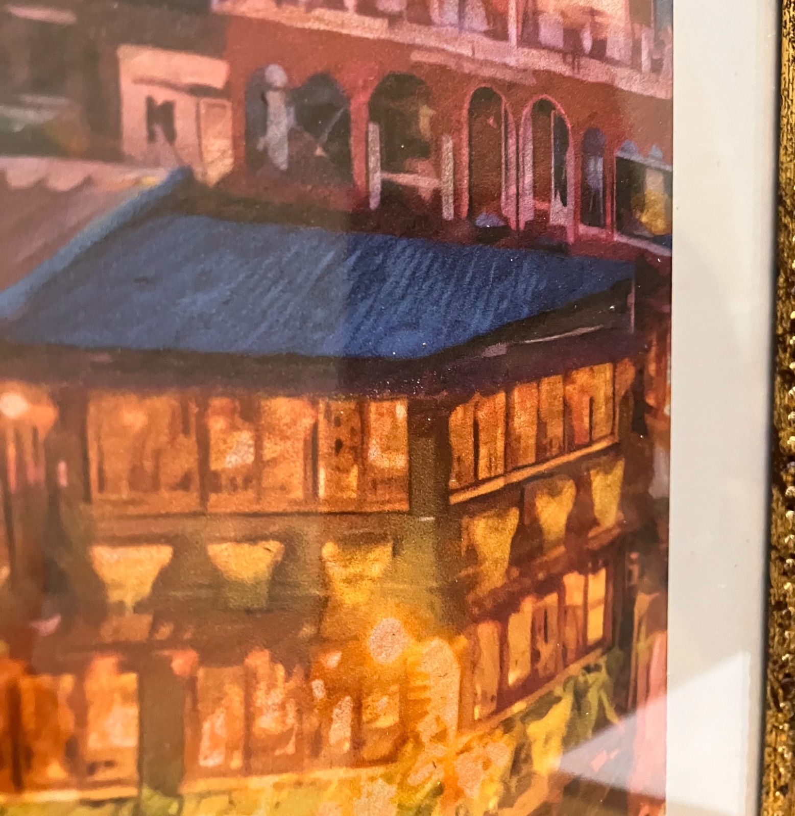 ジブリアート13千と千尋の神隠し「Asian Night」額装品33㎝×24㎝ ジブリアート13 千と千尋の神隠しより「Asian Night」額装品 額縁寸法