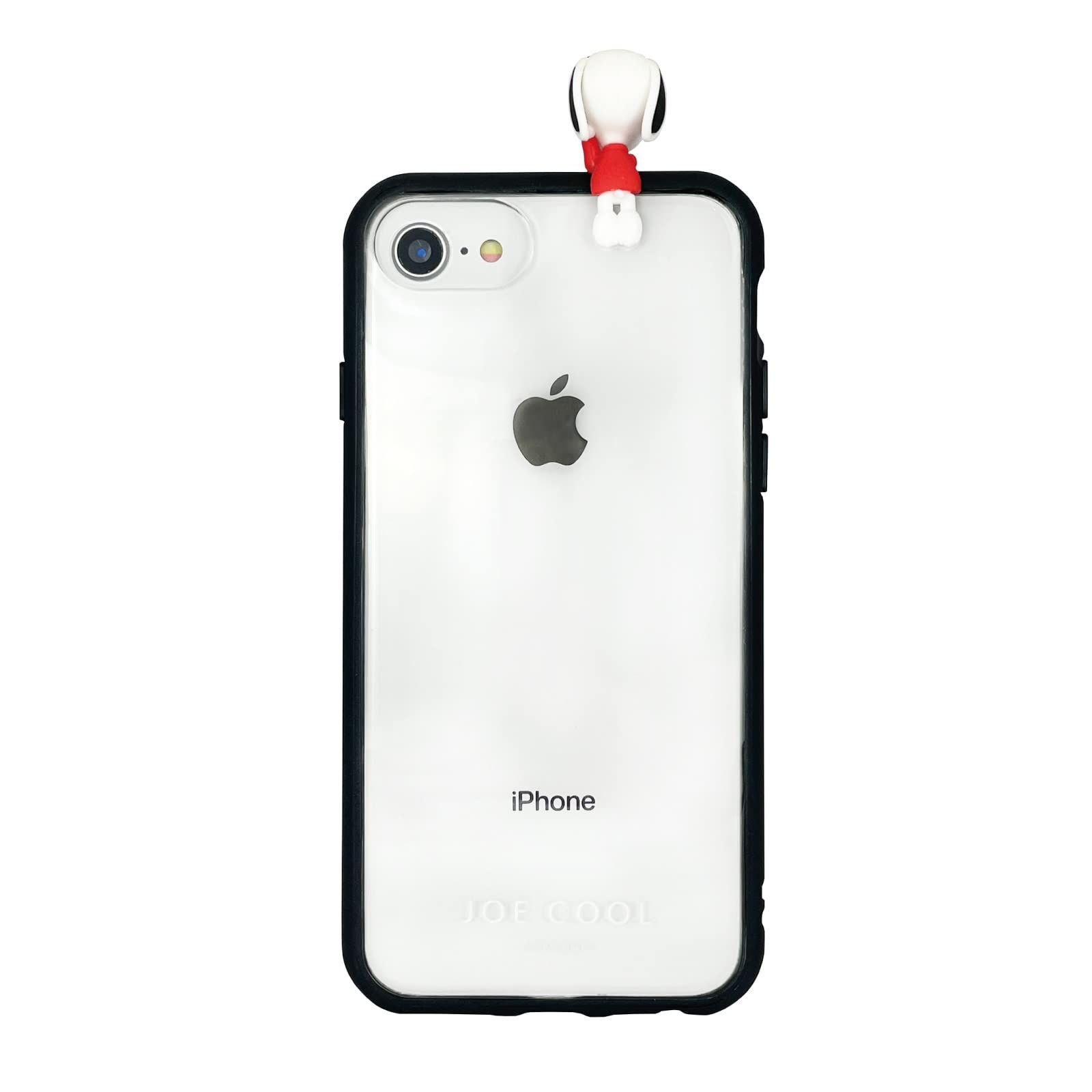 新品 グルマンディーズ ピーナッツ フレーム IIIIfit Clear iPhoneSE(第2世代)/8/7/6s/6 (4.7インチ) 対応ケース ジョー・クール SNG-682B