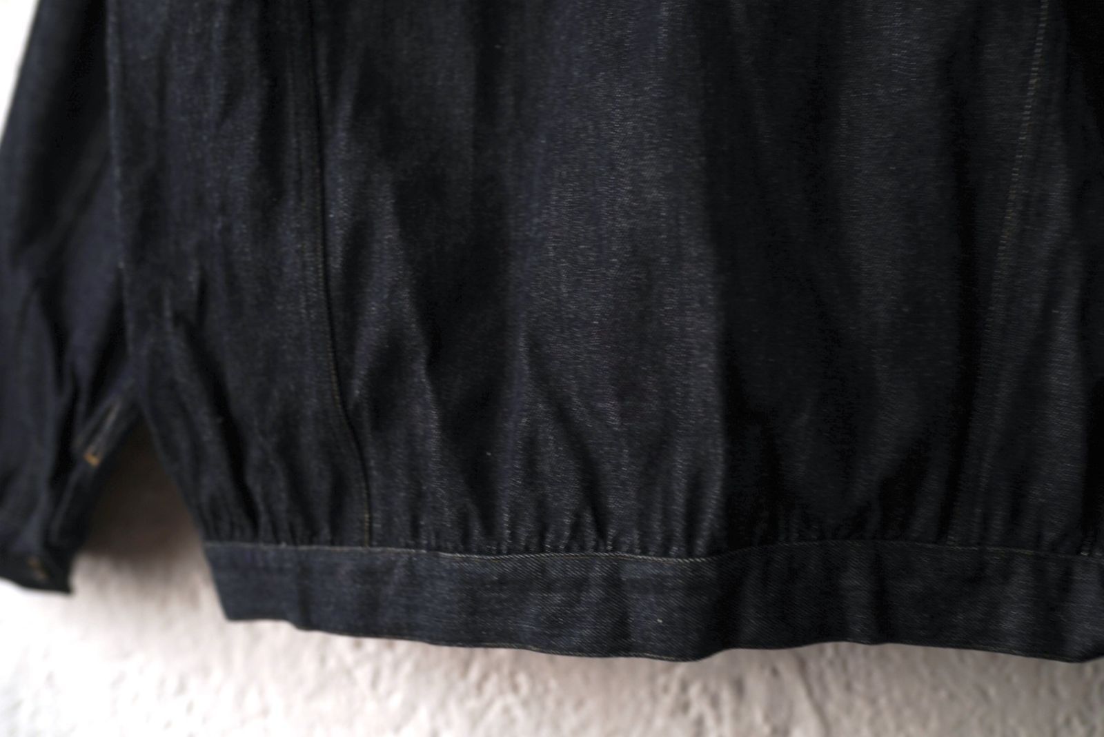 24SS Pleated Denim Jacket 40's デニムジャケット / the Crooked