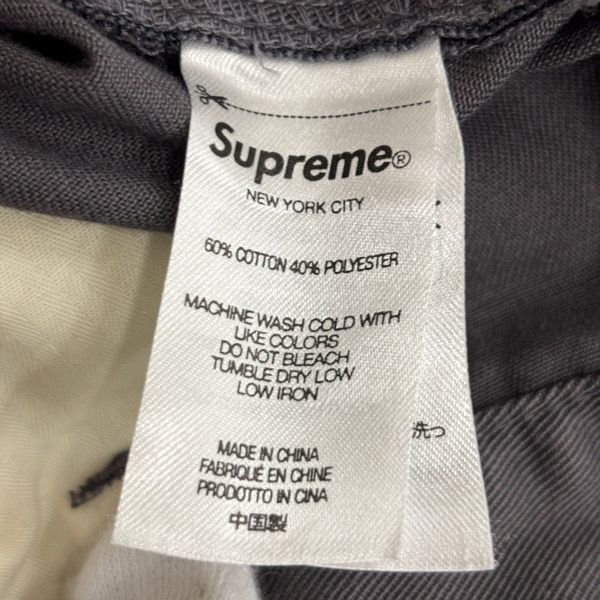 Supreme グレー ワークパンツ 30 Supreme/シュプリーム Work Pant/ワークパンツ/グレー/30 - メルカリ