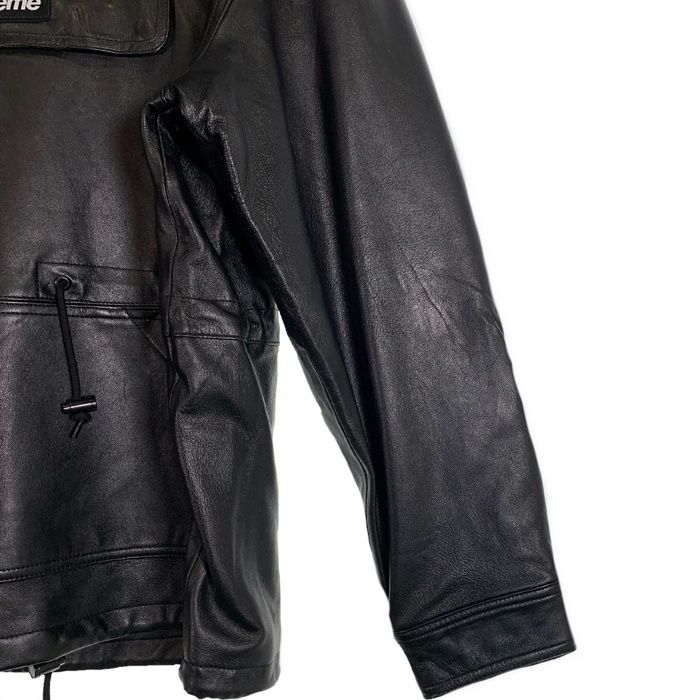 SUPREME シュプリーム 18AW Leather Anorak Jacket レザー SUPREME シュプリーム 18AW Leather Anorak Jacket レザー