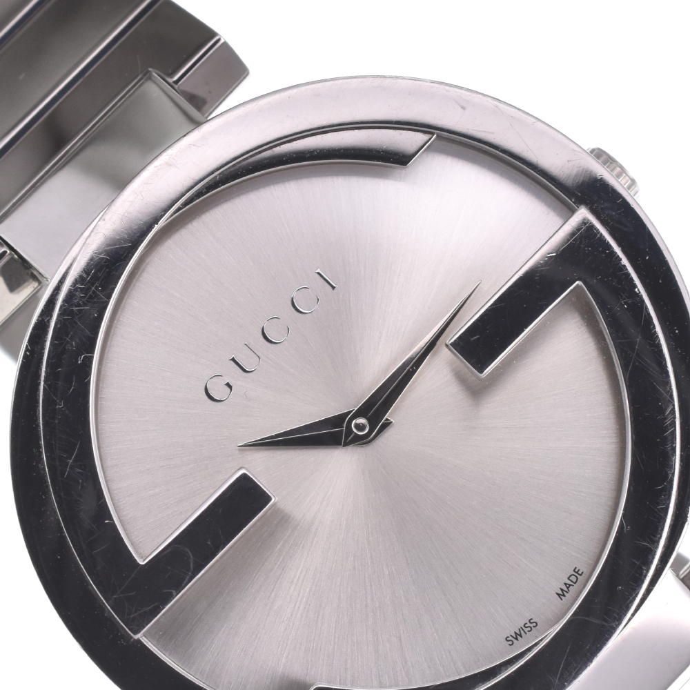 GUCCI【グッチ】インターロッキングGYA133308 Gucci-Interlocking-Steel-