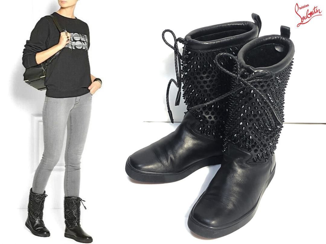 希少/即完/良品□Christian Louboutin クリスチャンルブタン スパイク