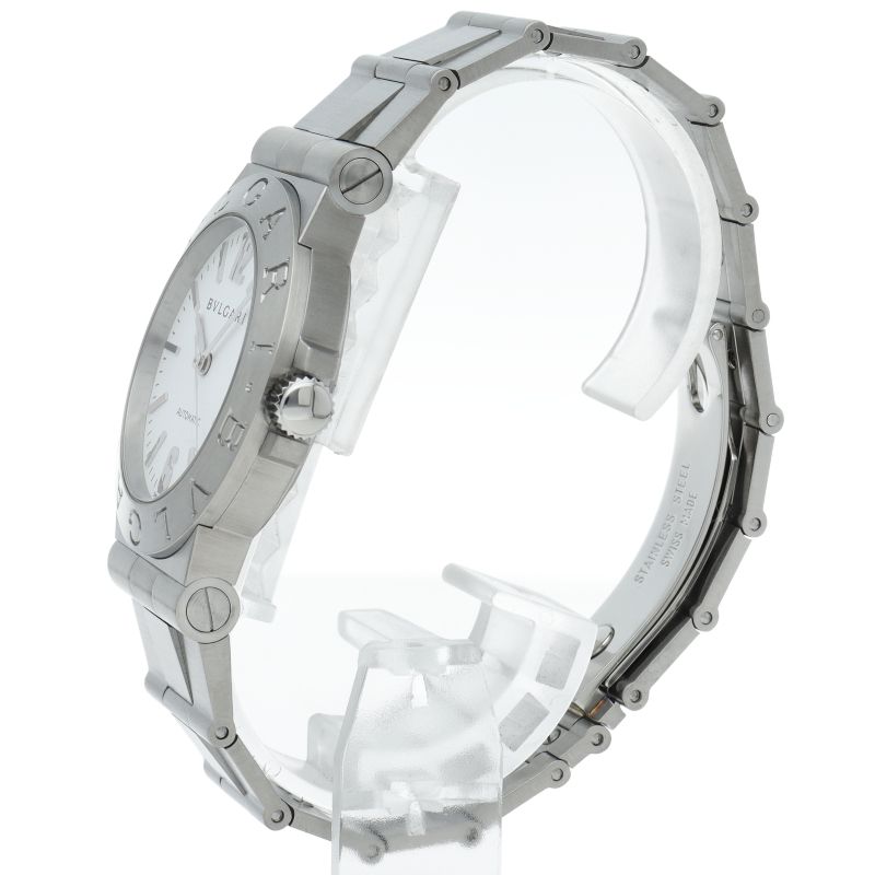  ブルガリ ディアゴノ スポーツ ウォッチ 35 mm オートマチック LCV S 箱 保証書 SS メンズ時計 その他 時計