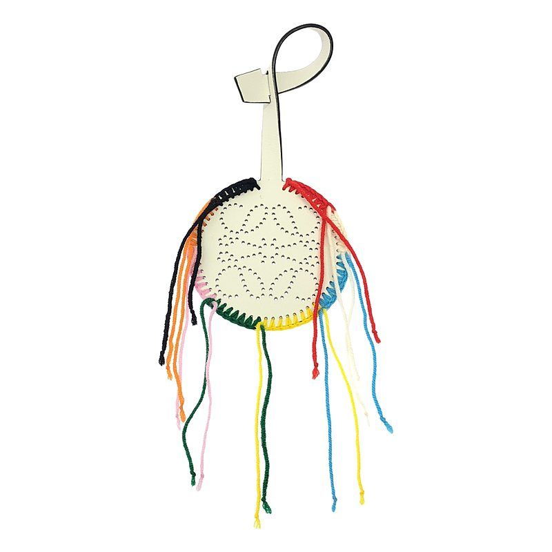 美品】 LOEWE / ロエベ | 公式 レザー アナグラム パンチングロゴ