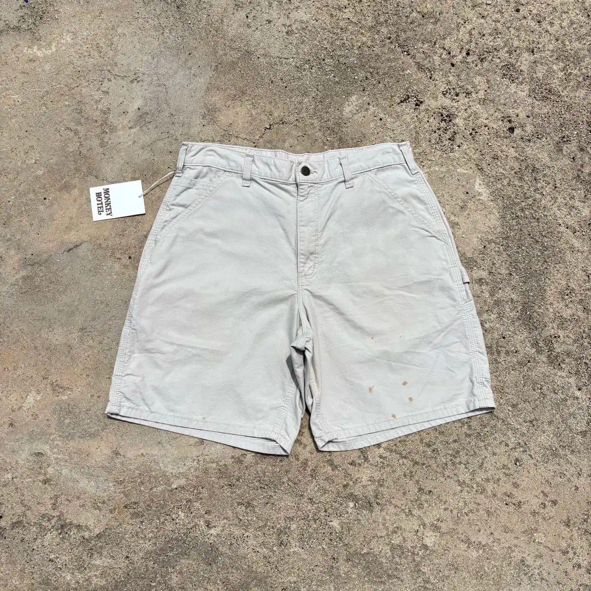 6 Carhartt(カーハート) ヴィンテージ カーペンター ハーフパンツ 33