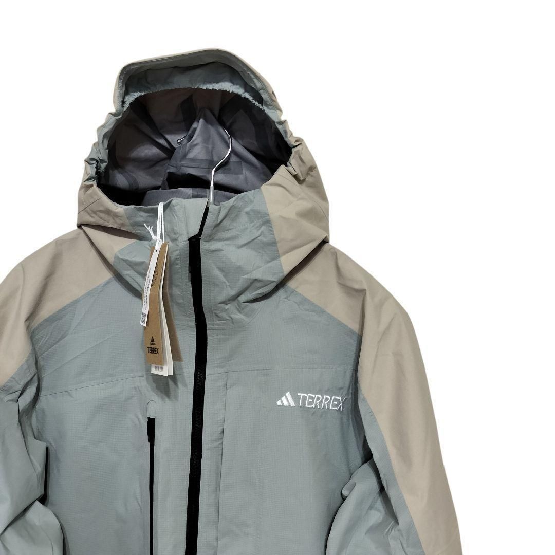 adidas - 【新品】adidas TERREX 防水シェルジャケット レディースXL 紫 アディダス レインジャケット レディース adidas TERREX