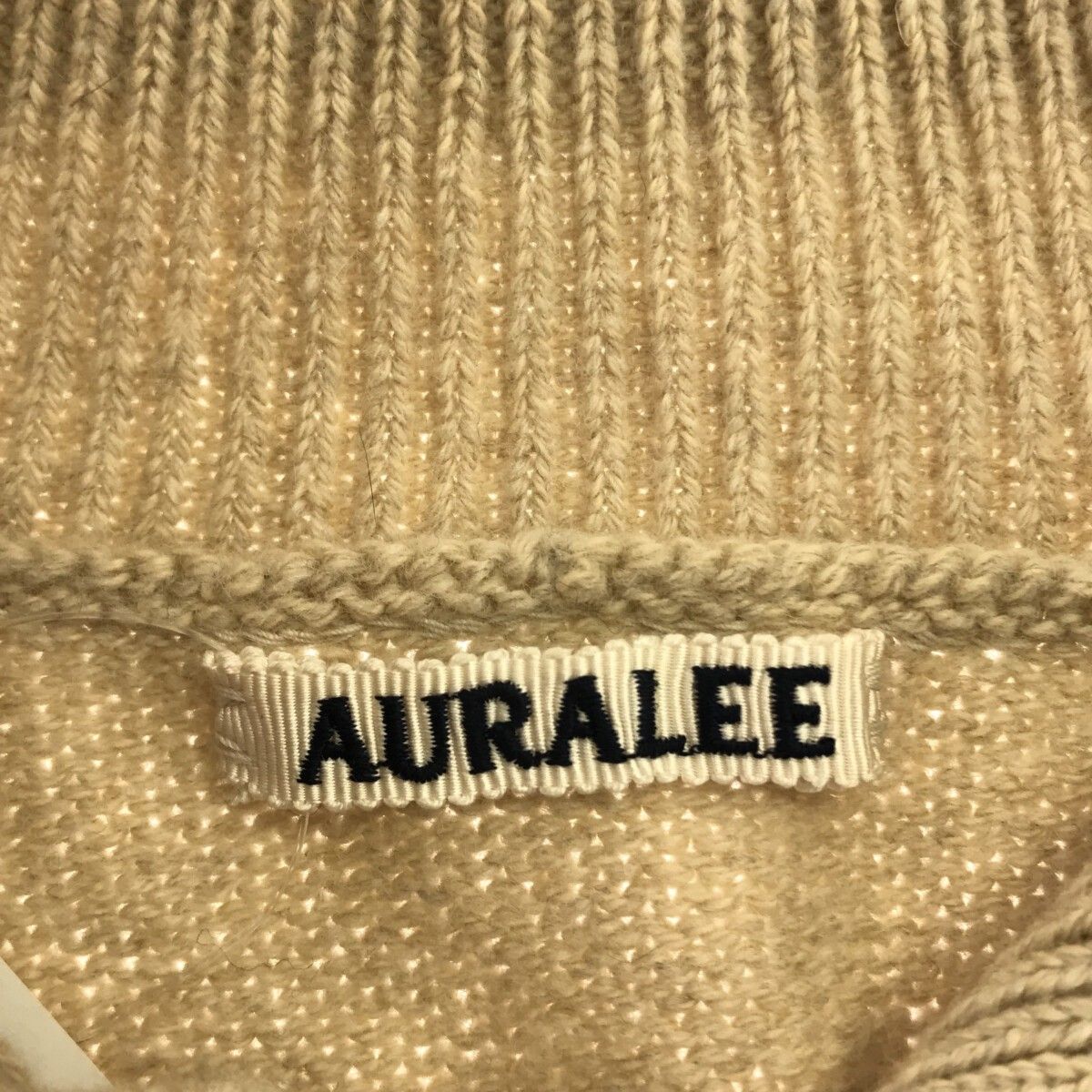 AURALEE オーラリー 20AW BABY CASHMERE KNIT P/O ベビーカシミヤ 
