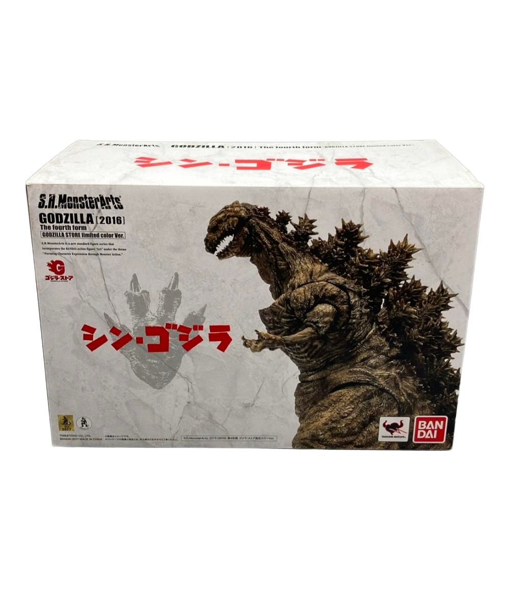 シン ゴジラ フィギュア S.H.MonsterArts ゴジラ 2016 第4形態 ゴジラ ストア カラーVer. バンダイ
