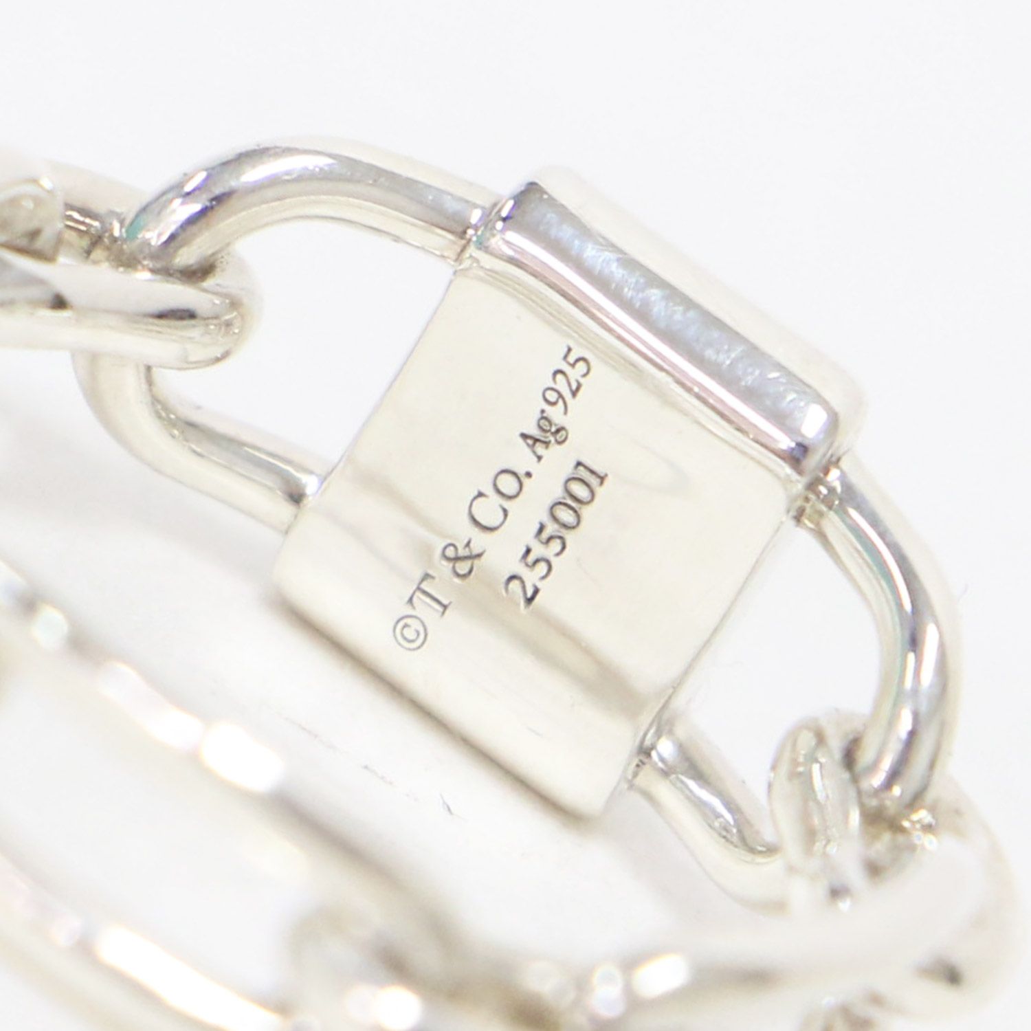 【美品】ティファニー 925シルバー リング ミディアム 9.5号 TIFFANY&Co. 9.5号 ティファニー リング・指輪 1837 ミディアム