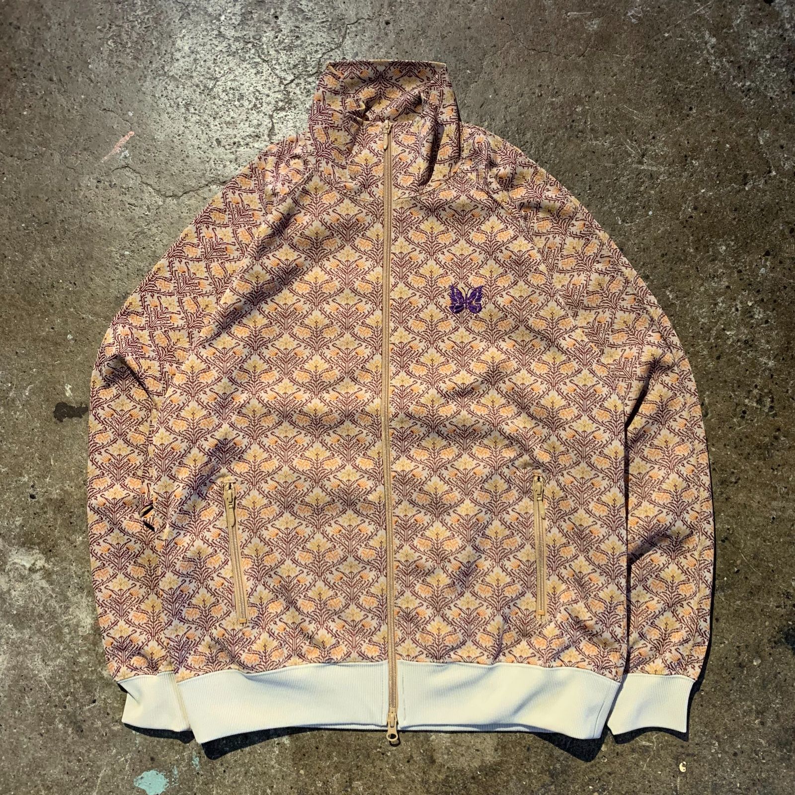 ニードルス　トラックジャケット セットアップ　　arabesque Needles 23ss Track Jacket - Poly Jq. Arabesque M ニードルズ