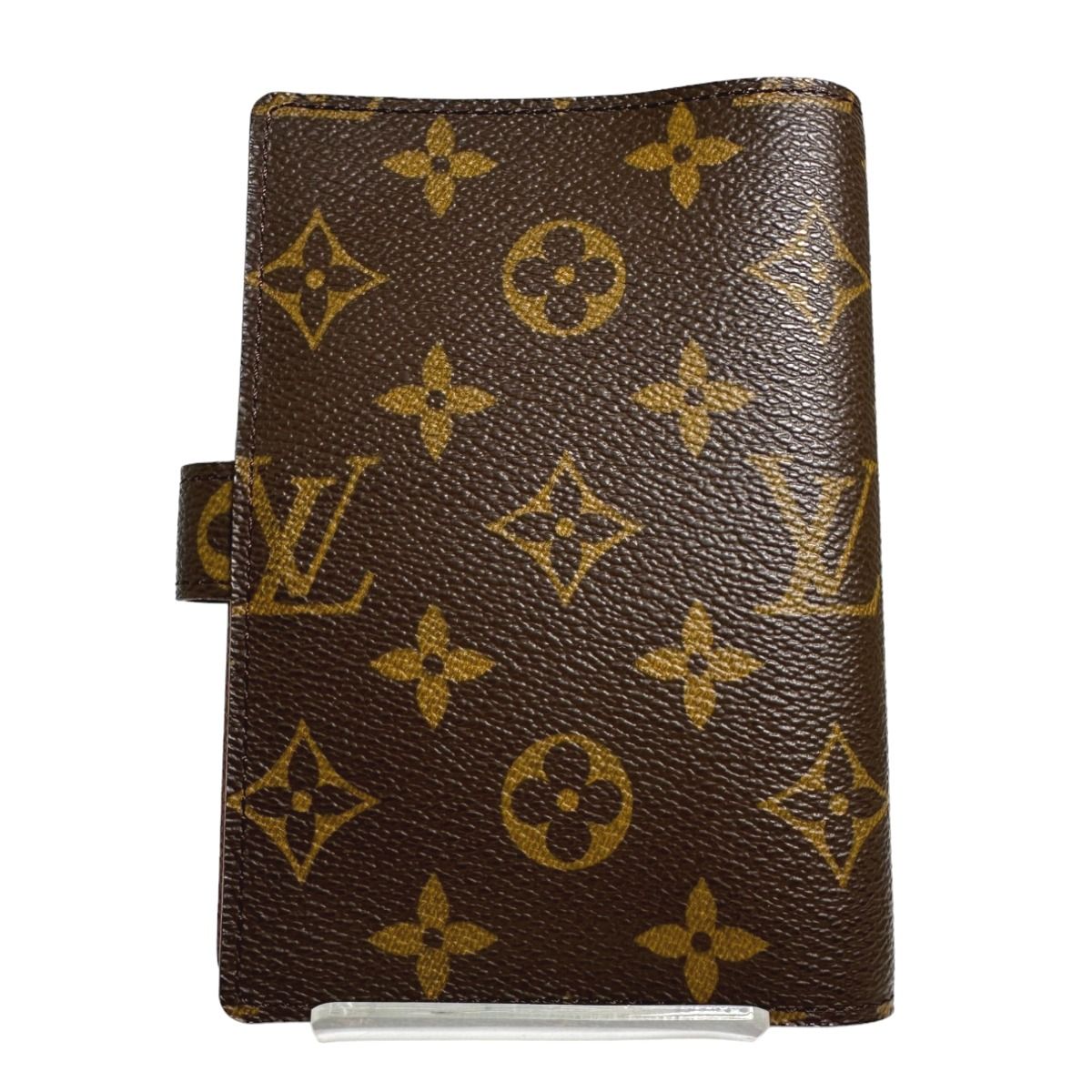 ルイヴィトン R20005 モノグラム 手帳ケース アジェンダPM 手帳カバー LOUIS VUITTON ブラウン
