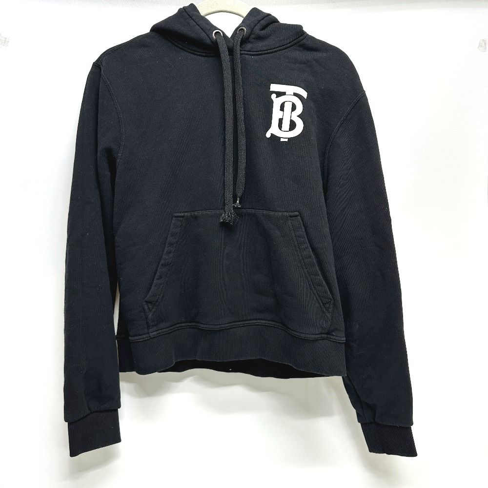 BURBERRY バーバリー 8024352 LANDON TB パーカー アパレル スウェット パーカー ブラック レディース【中古】 BURBERRY バーバリー パーカー LANDON TB パーカー ロゴ 8024352