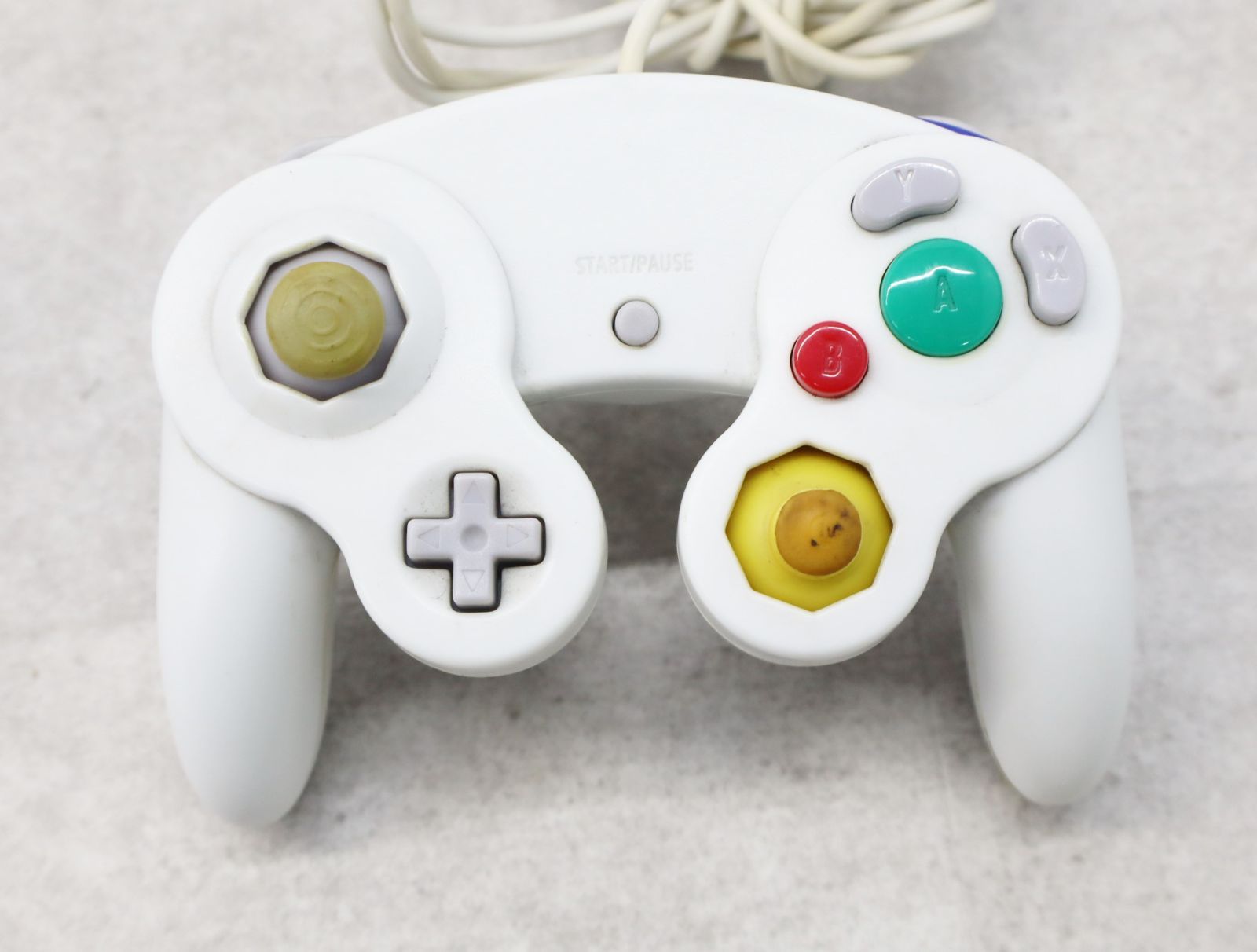 【返品?交換対象商品】 ○ 動作確認済み｜ゲームキューブ コントローラー ホワイト 白 アクセサリ、周辺機器