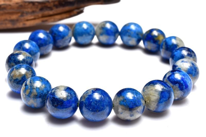 1点物】アフガニスタン産 ブルーハックマナイト 11mm ブレスレット